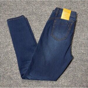 VIP Jeans Women Size 5/27 Butt Lifting Mid Rise Stretch Dark Wash Skinny Denim